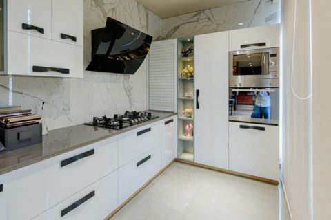 Straight Modular Kitchen